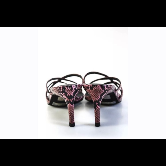 Jeffrey Campbell Womens Ficelle Sandals Pink 8M - Picture 4 of 4